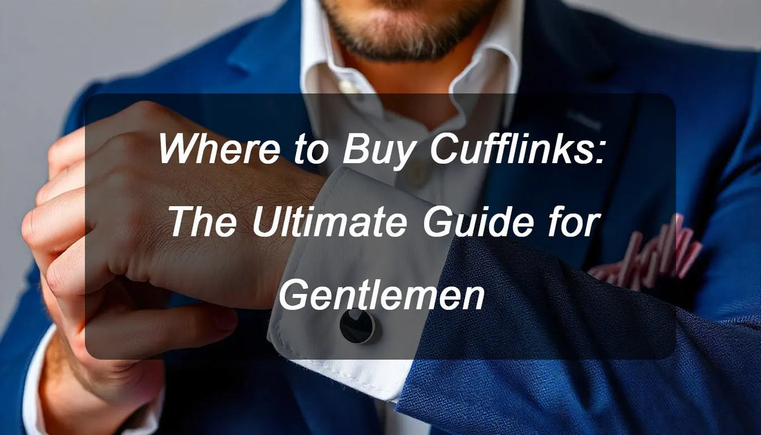 Where to Buy Cufflinks Cover