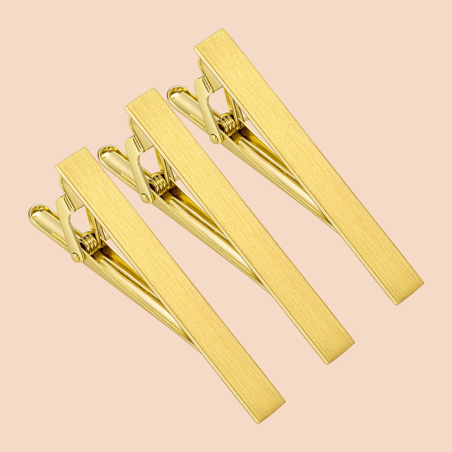 HAWSON 2.5 Inch Tie Clip Sets for Men