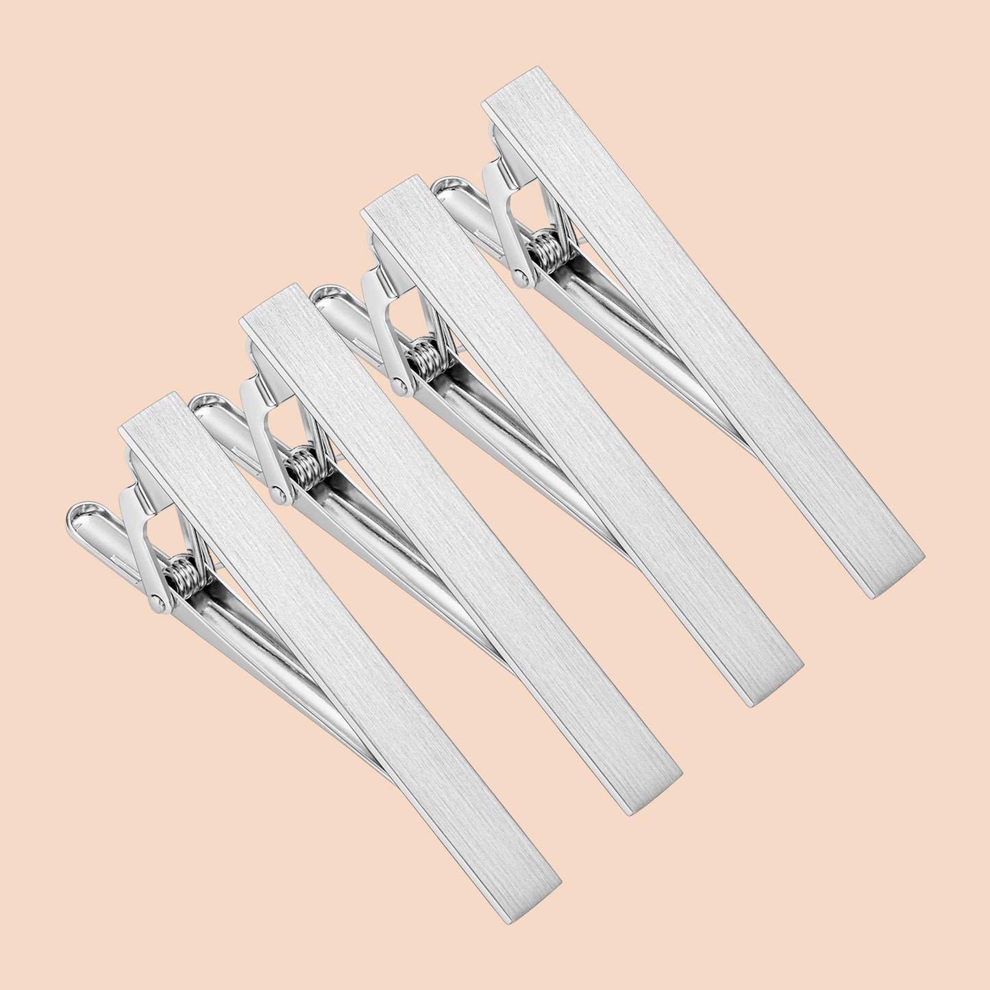 HAWSON 2.5 Inch Tie Clip Sets for Men