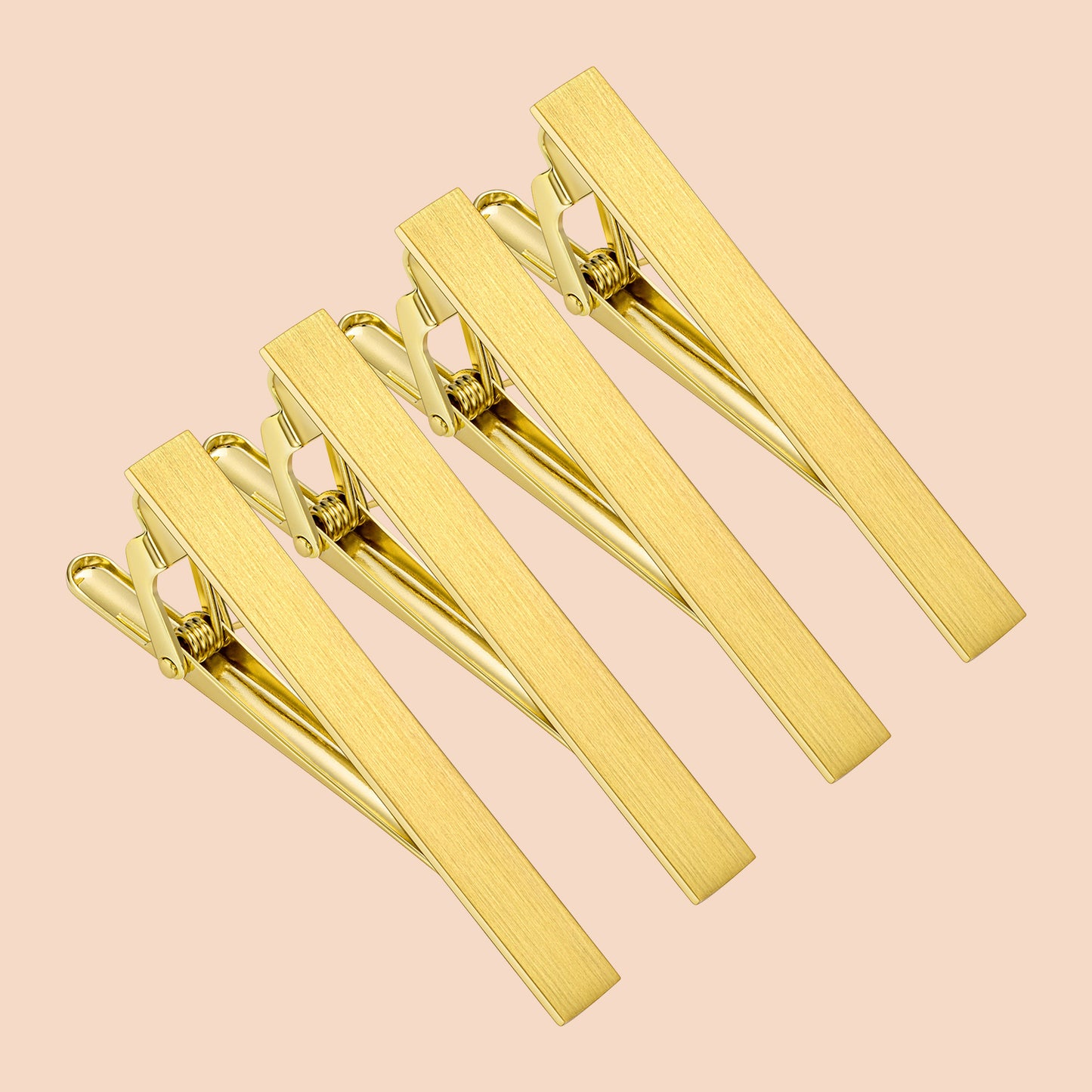 HAWSON 2.5 Inch Tie Clip Sets for Men
