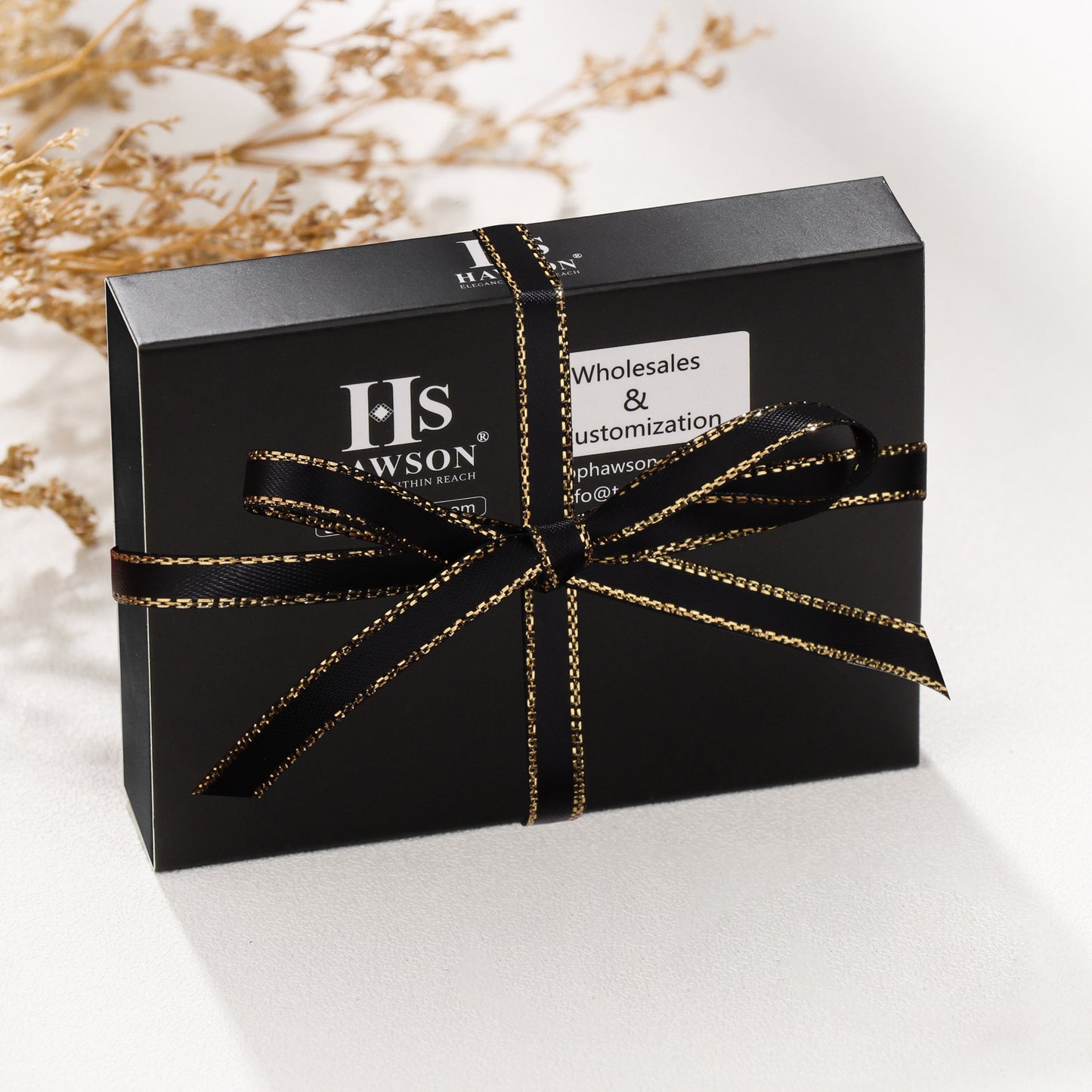 HAWSON 2.5 Inch Tie Clip Sets for Men