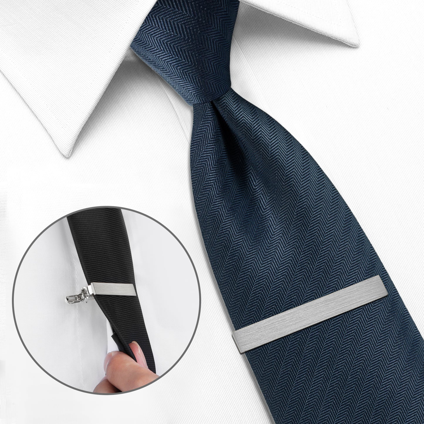 Juegos de pinzas para corbata HAWSON de 2 pulgadas para hombres