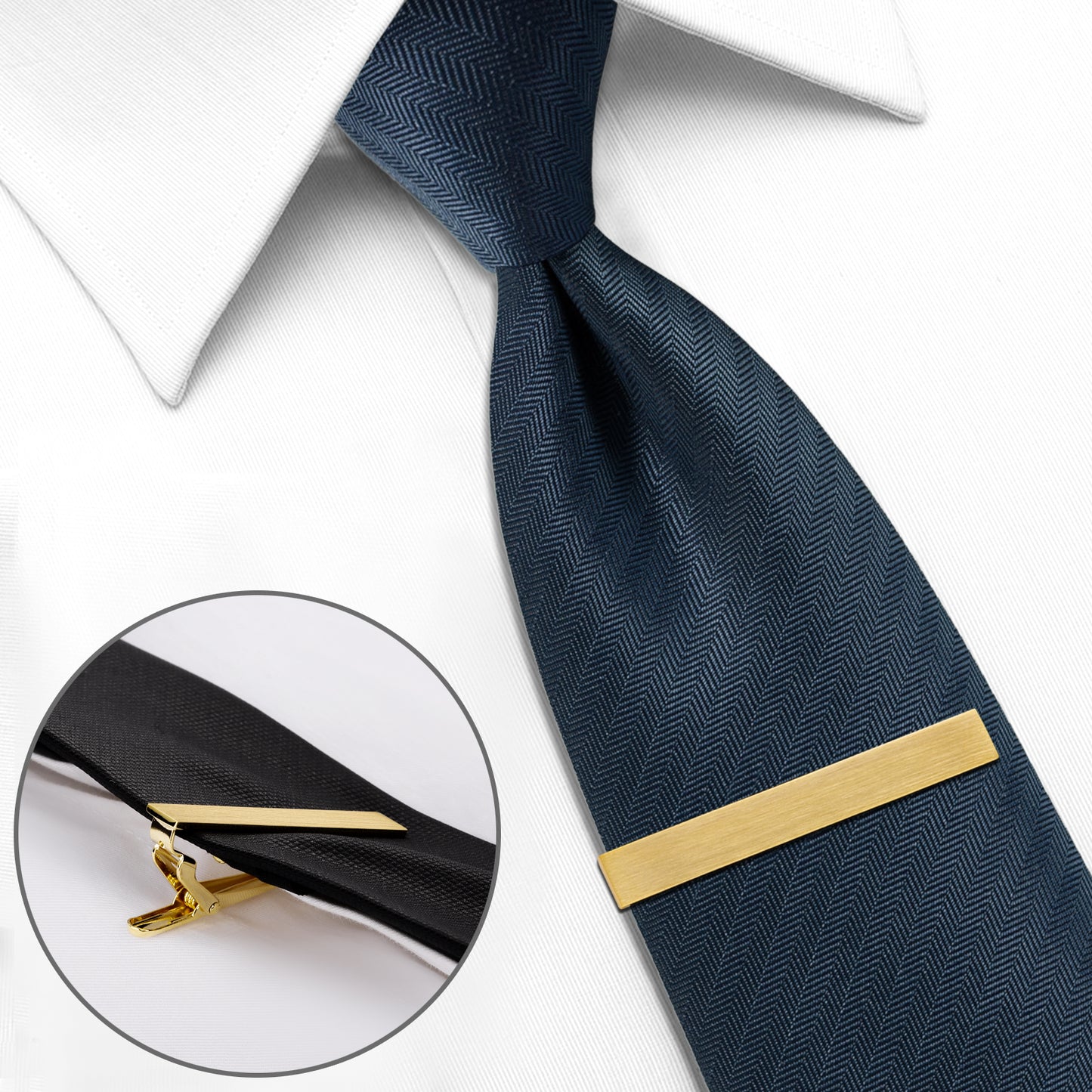 Juegos de pinzas para corbata HAWSON de 2 pulgadas para hombres