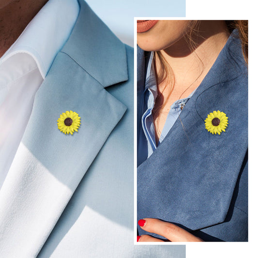 Broche de girasol de HAWSON