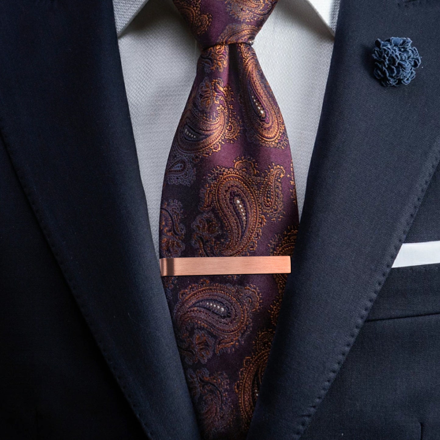 Juegos de pinzas para corbata HAWSON de 2 pulgadas para hombres
