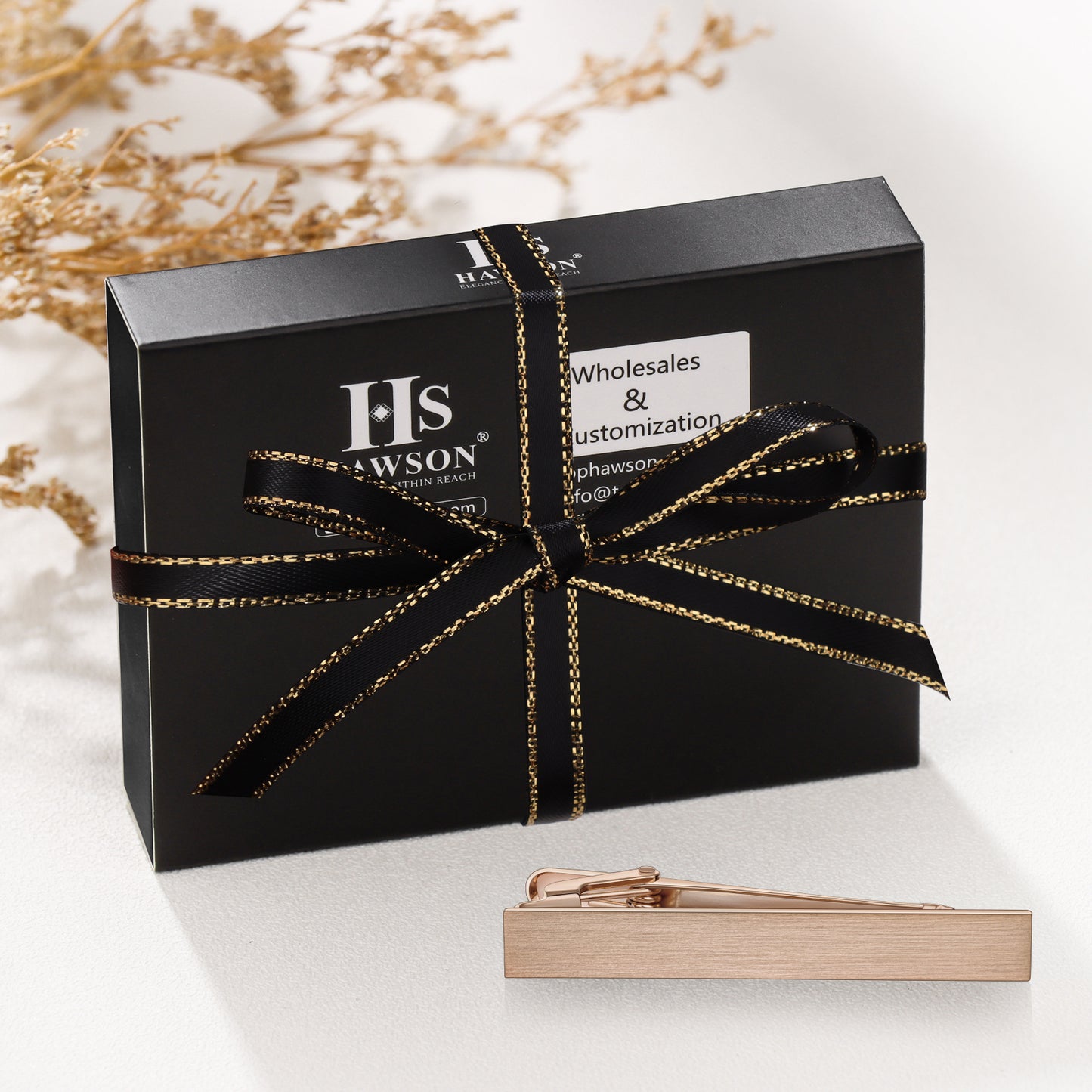 Juegos de pinzas para corbata HAWSON de 2 pulgadas para hombres