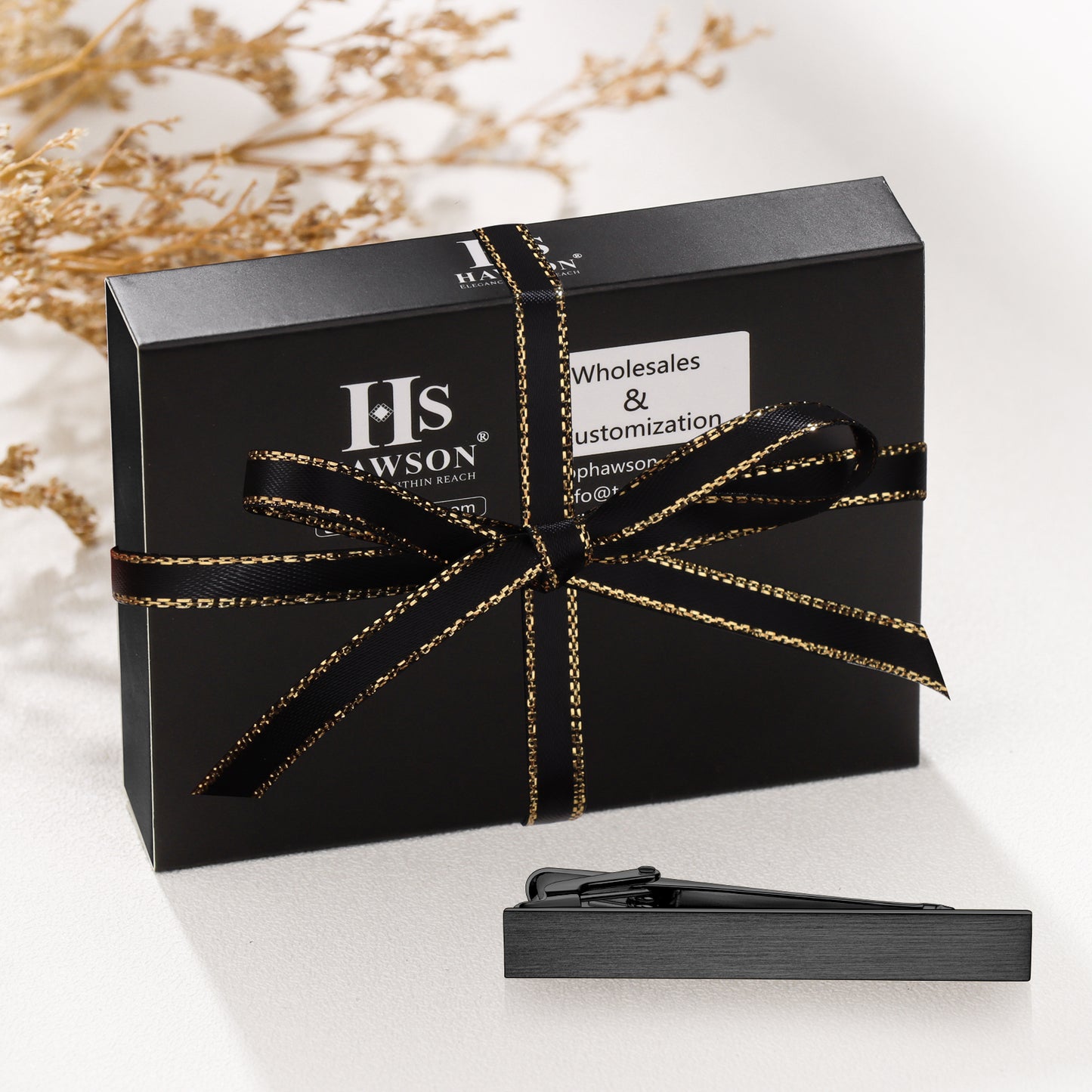 Juegos de pinzas para corbata HAWSON de 2 pulgadas para hombres