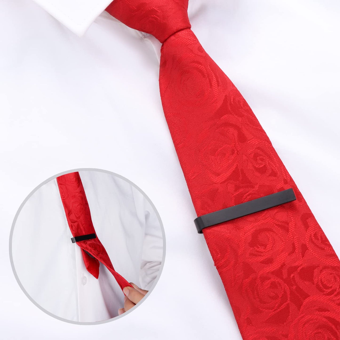 Juegos de pinzas para corbata HAWSON de 2 pulgadas para hombres