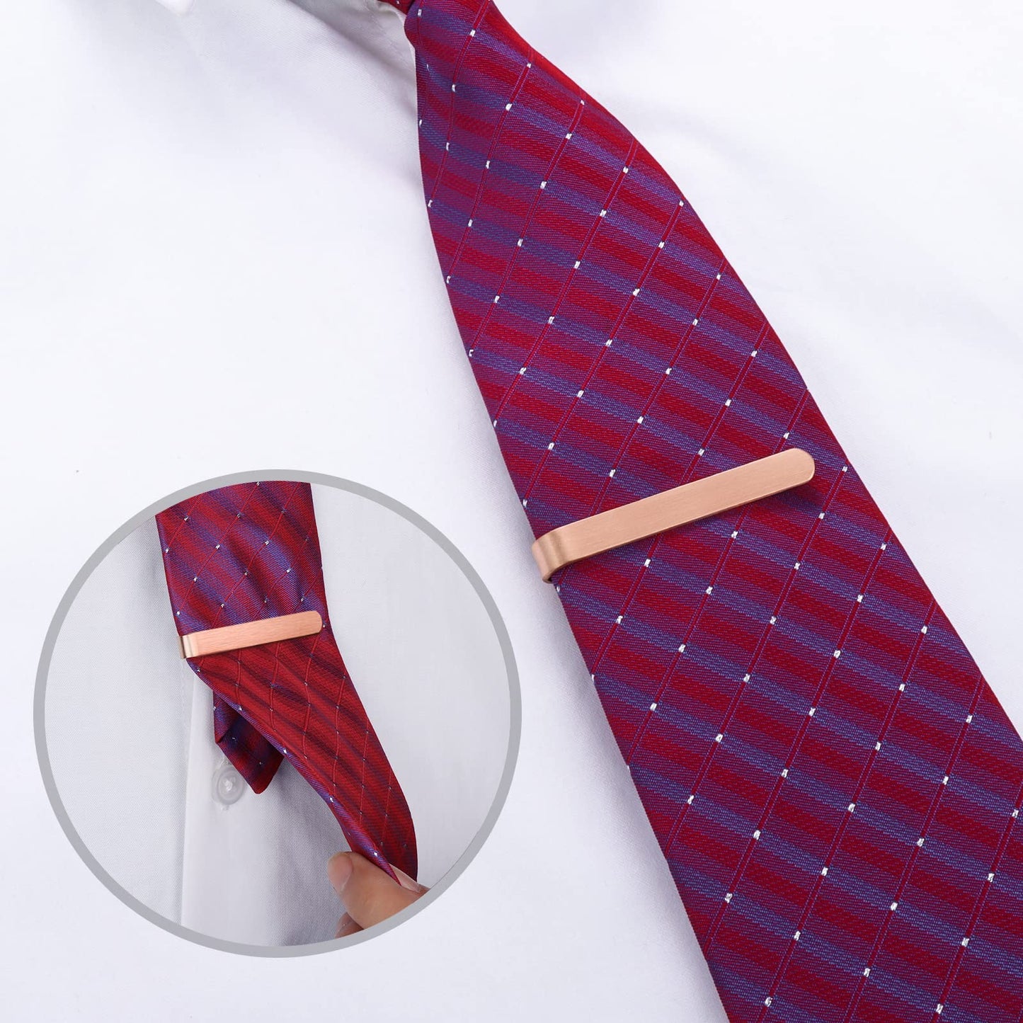 Juegos de pinzas para corbata HAWSON de 2 pulgadas para hombres