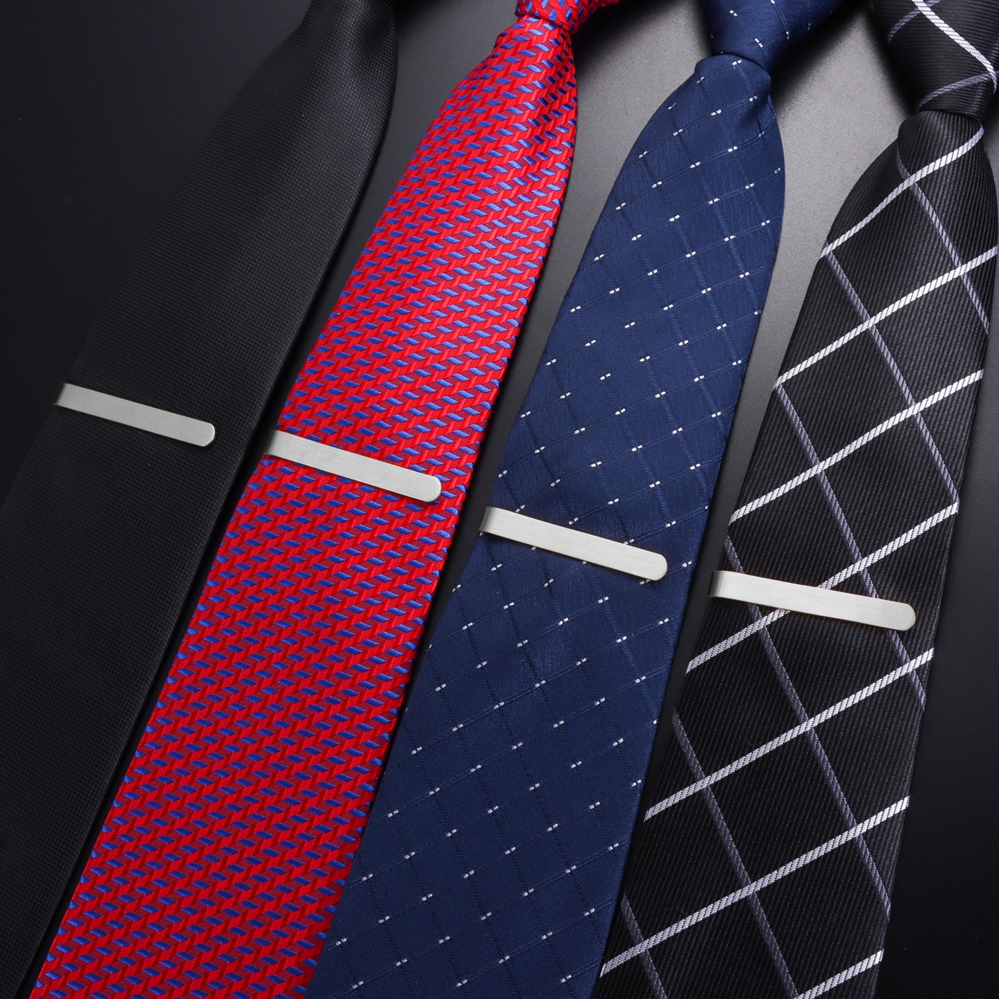 Juegos de pinzas para corbata HAWSON de 2 pulgadas para hombres