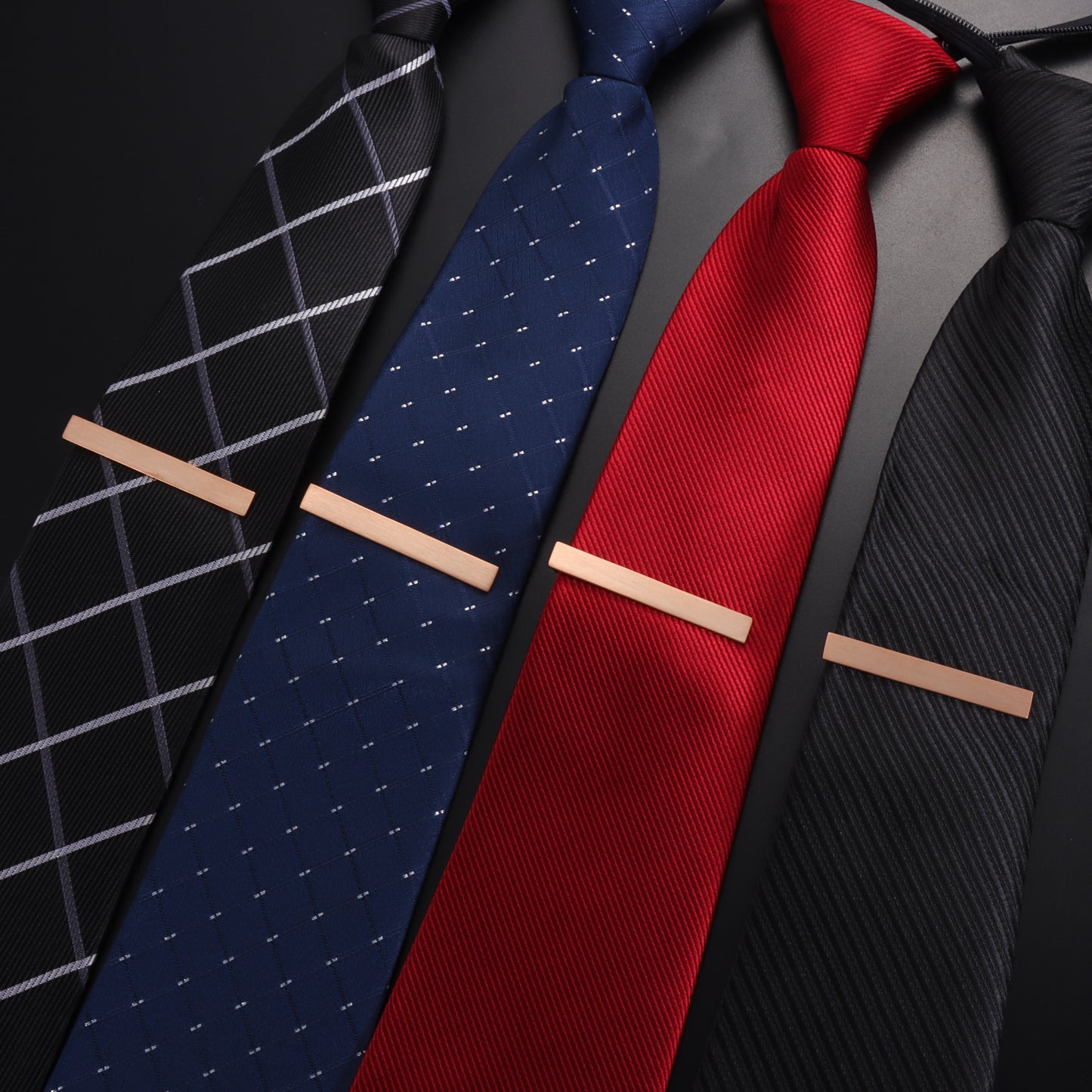 Juegos de pinzas para corbata HAWSON de 2 pulgadas para hombres
