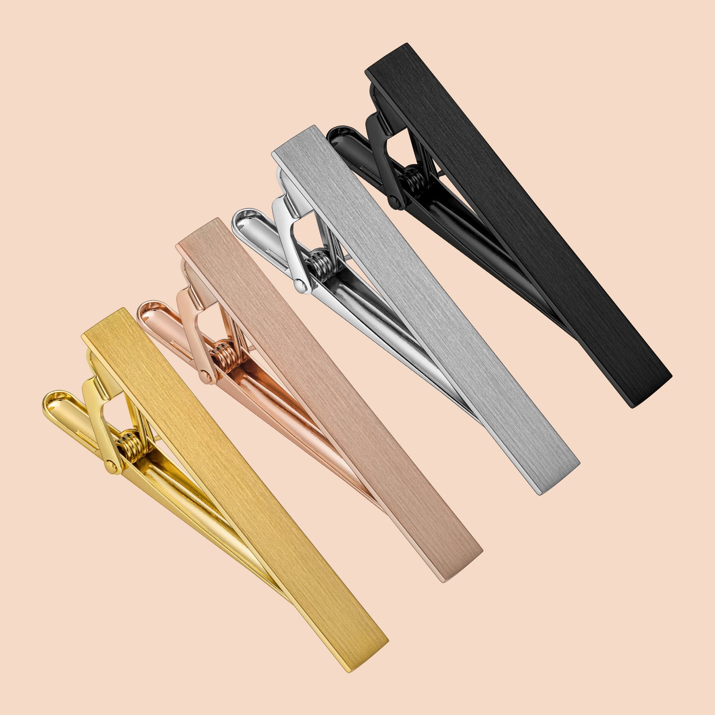 Juegos de pinzas para corbata HAWSON de 2 pulgadas para hombres
