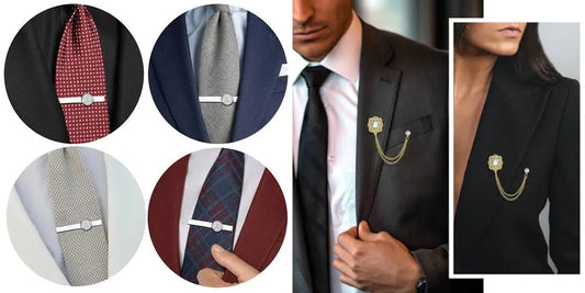 Tie Clip Complete Guide: How to Pair Tie Bars With Cufflinks & Lapel Pins