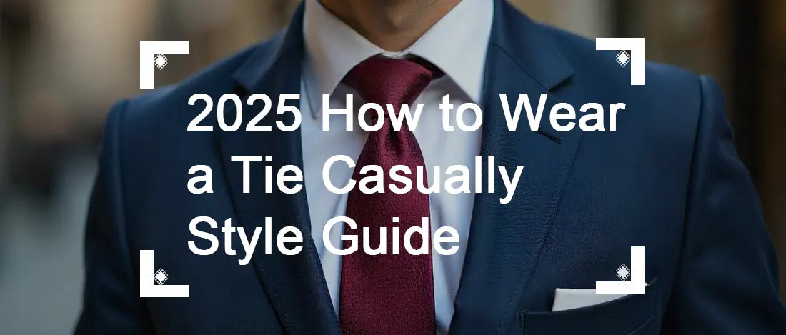2025 How to Wear a Tie Casually Style Guide
