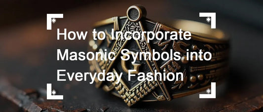How to Incorporate Masonic Symbols into Everyday Fashion