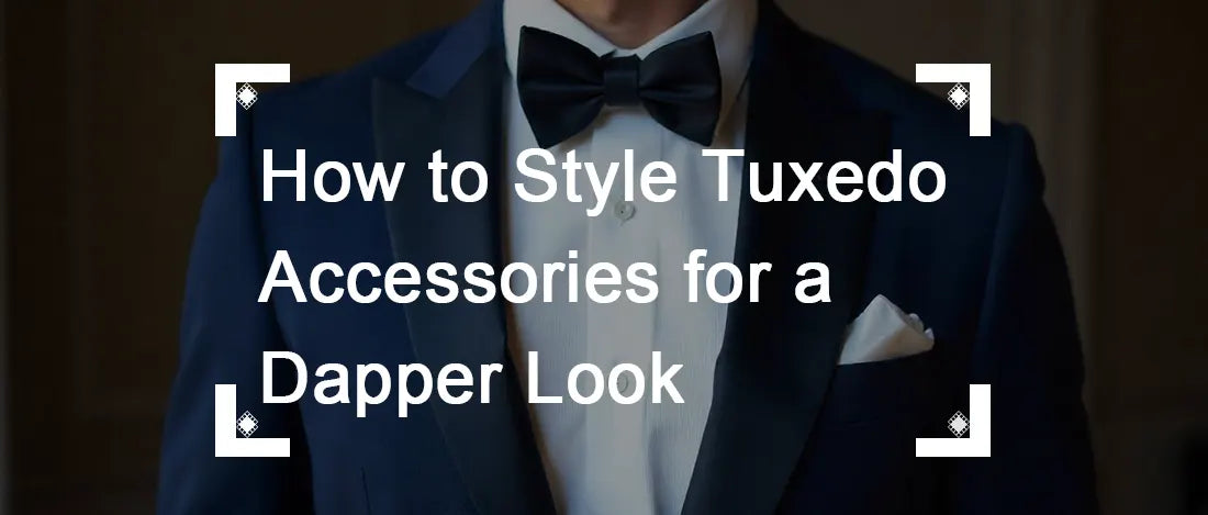 How to Style Tuxedo Accessories for a Dapper Look