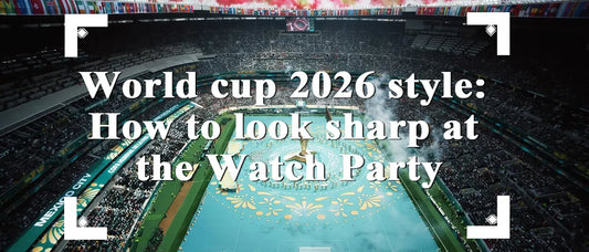 World Cup 2026 watch party outfit ideas for men featuring stylish soccer-inspired accessories for sports bars, office viewing parties, and casual match day gatherings.