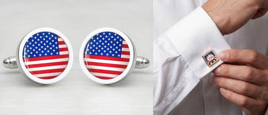 American Golden Age: Luxury Cufflinks &amp; Tie Clips for High-End Business Banquets