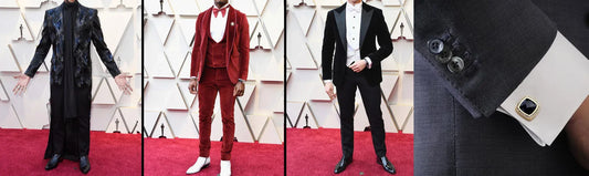 Red Carpet Accessories for Men: Cufflinks, Tuxedo Studs & Lapel Pins