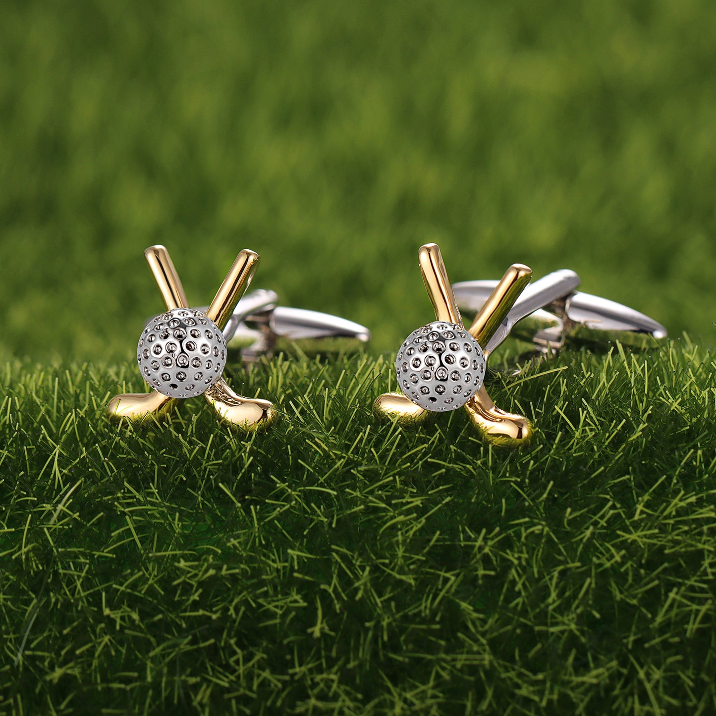 Golf Ball Cufflinks For Men