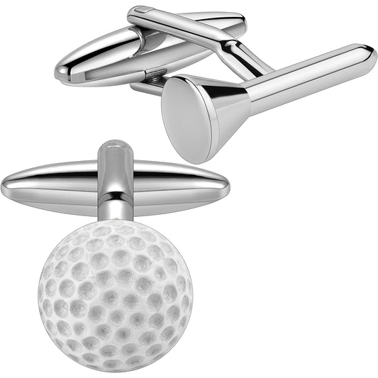 Golf Ball Cufflinks For Men