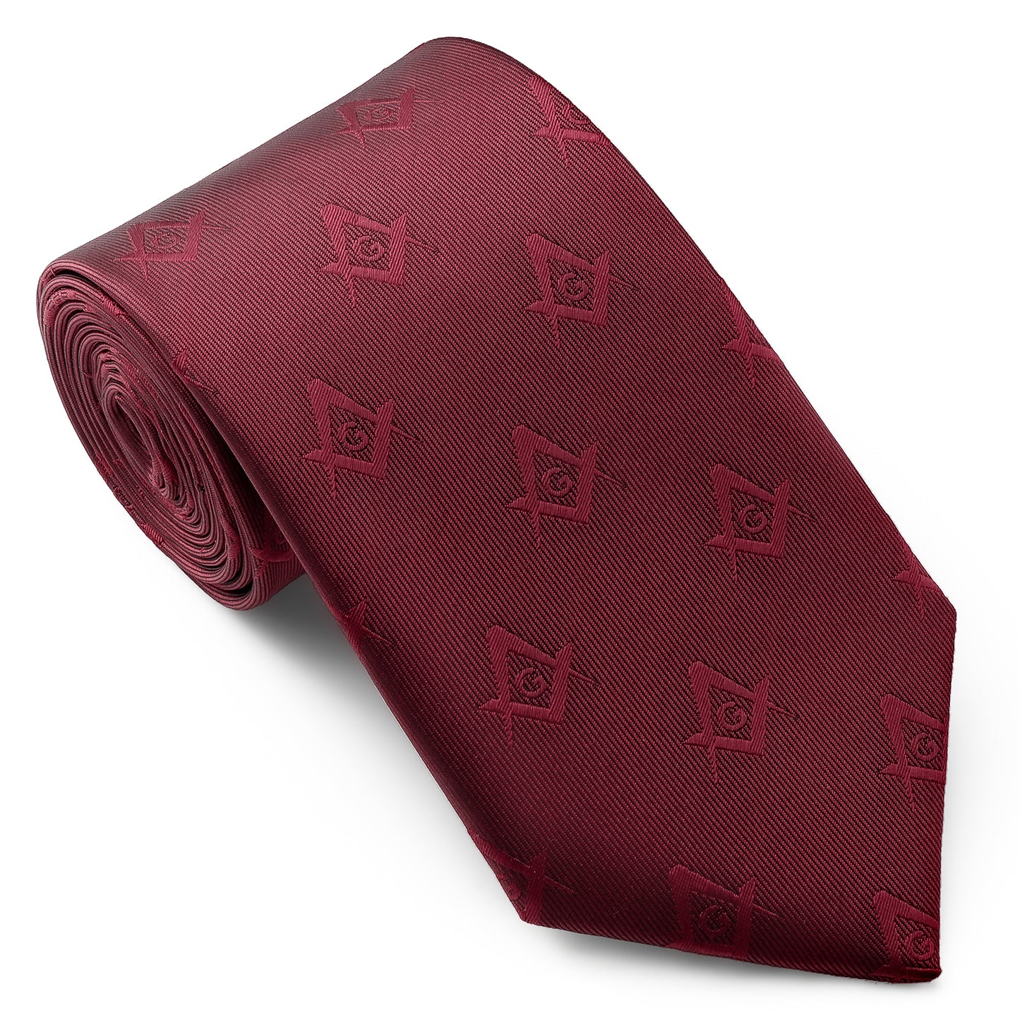 Freemason Masonic neckties for men ,Red Masonic neckties Gifts for Men