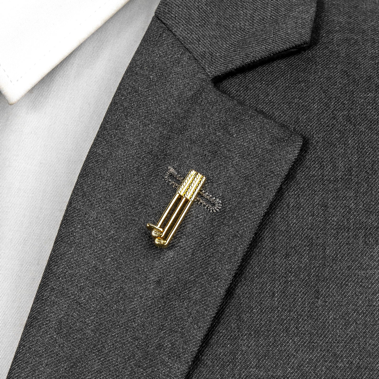 Golf club set brooches for men