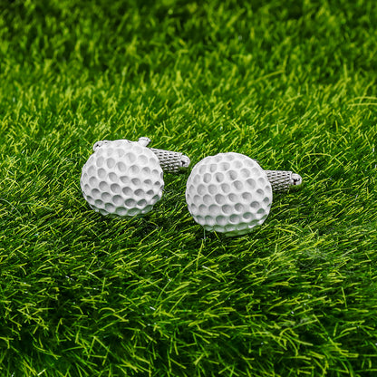 Golf Ball Cufflinks For Men