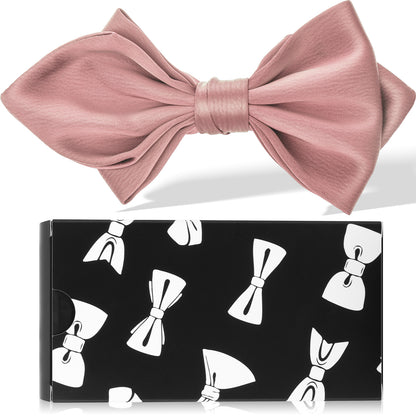 Pink Bow Tie Adjustable Bow Tie Mens Adult Bowtie