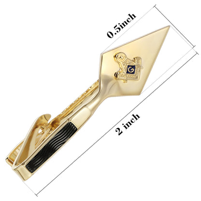 Freemason Masonic Tie Clip