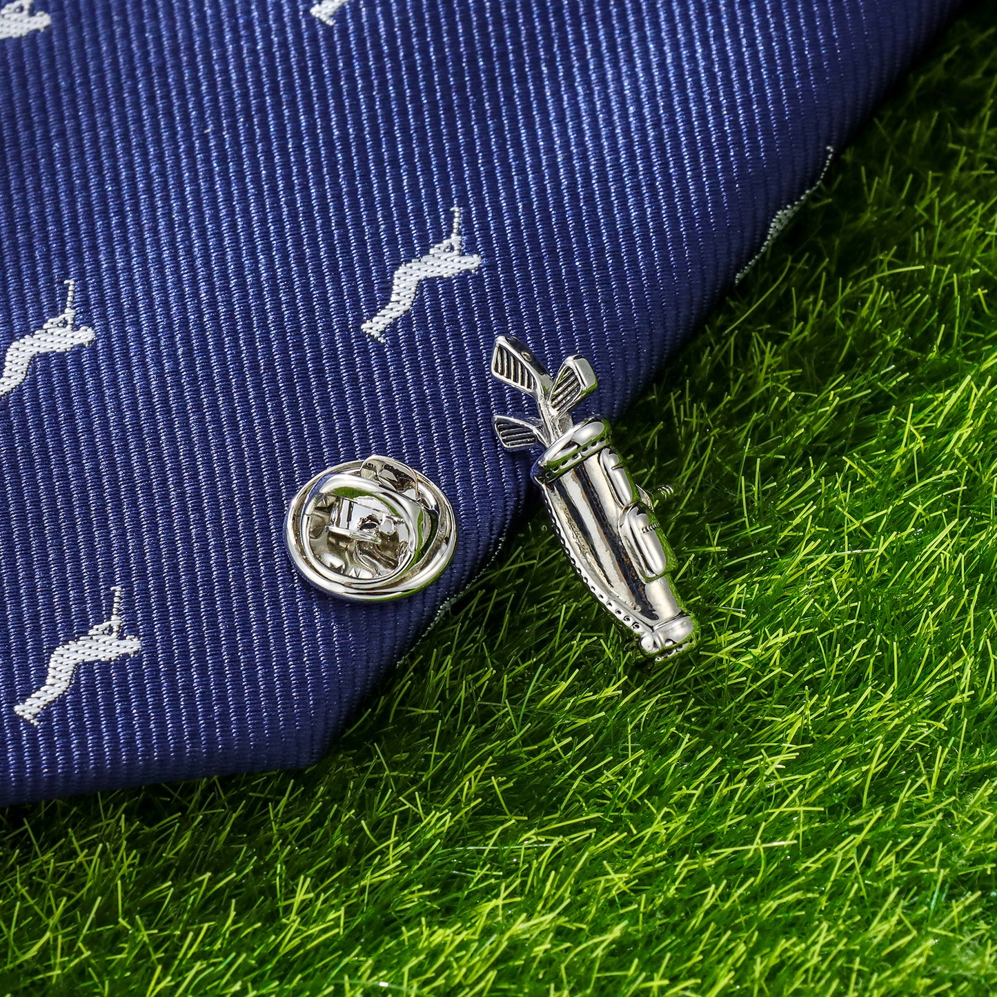 Golf club (kit) brooch for men