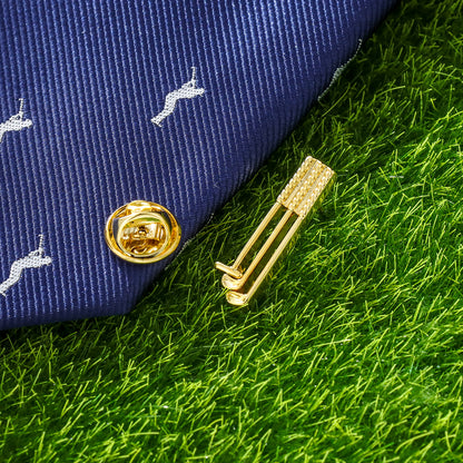 Golf club set brooches for men