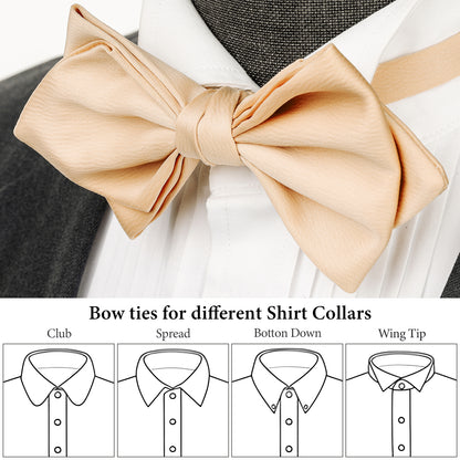 Adjustable Bow Tie Mens Adult Bowtie Wedding Accessories Party Bowtie Classic Adult Multicolor Adjust Neck Fashion Bow Tie