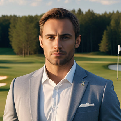 Classic Golf Brooches for men