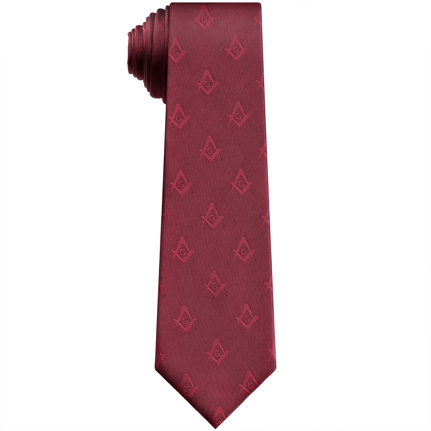 Freemason Masonic neckties for men ,Red Masonic neckties Gifts for Men