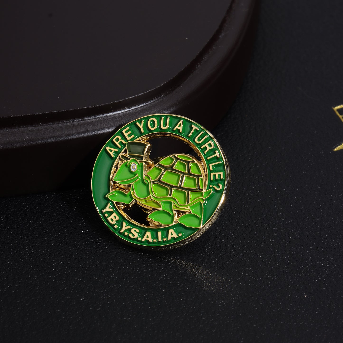 York Rite Turtle Lapel Pin | Freemason Masonic Enamel Brooch Gift