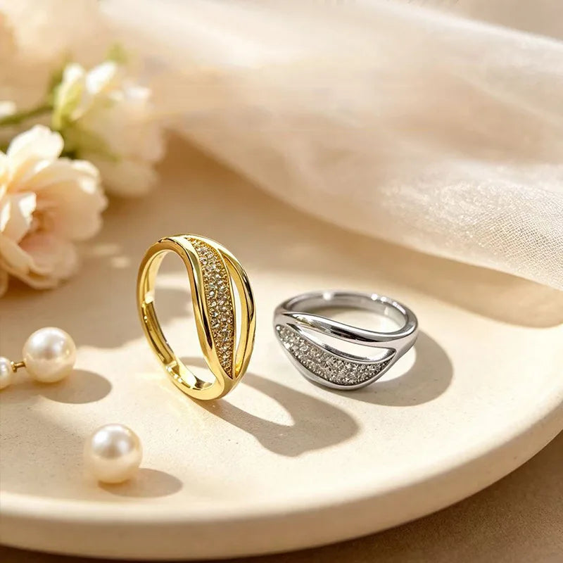 Wholesale Gold-Tone Rings | women's one size | 8 Styles
