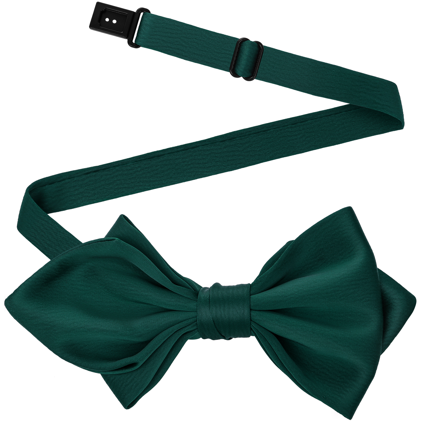 dark green Bow Tie Adjustable Bow Tie Mens Adult Bowtie