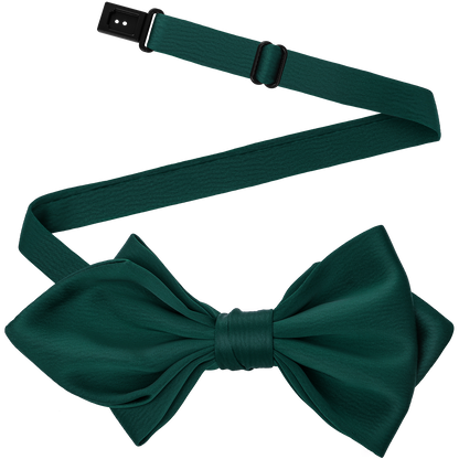 dark green Bow Tie Adjustable Bow Tie Mens Adult Bowtie