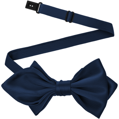 Navy blue Bow Tie Adjustable Bow Tie Mens Adult Bowtie