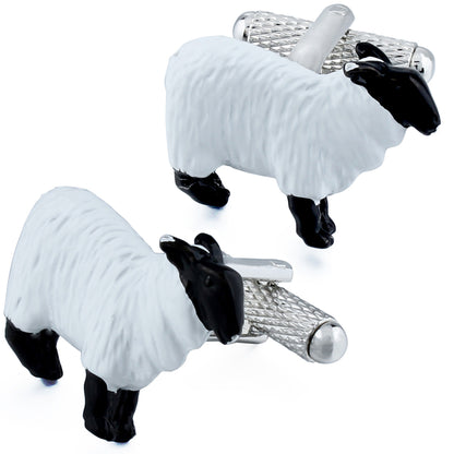 Sheep Cufflinks For Men With Gift Box.