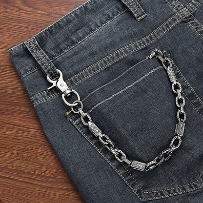 Metal Keychain Wallet Belt Chain for men women Waist Key Chain Wallet Jeans Hip-hop Pants