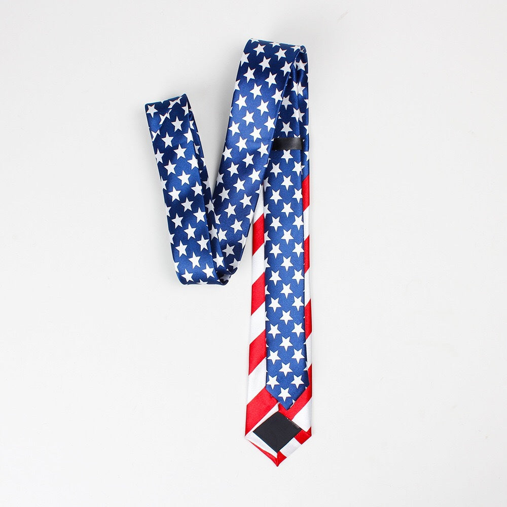 Patriotic Flag Necktie & Bow Tie | USA Flag Formal Ties