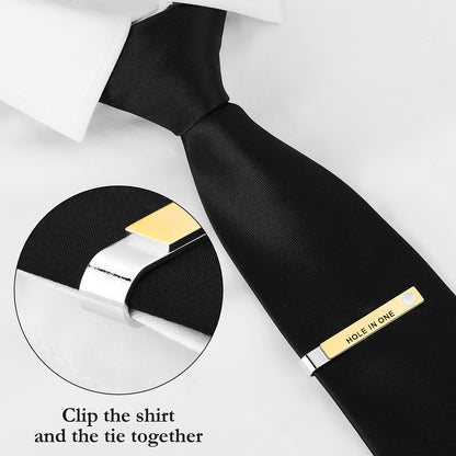 2 inch Golf Tie Clip for men