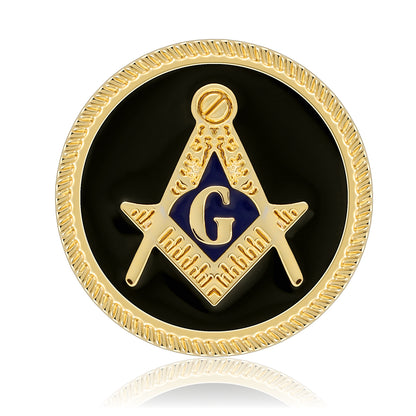 Freemason Masonic lapel Pins Brooch for Men and Women, Suits accessories for business.