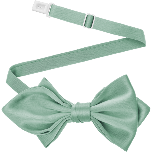 Light green Bow Tie Adjustable Bow Tie Mens Adult Bowtie