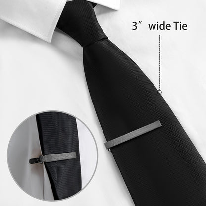 HAWSON 2.2 Inch Tie Clip Sets for Men