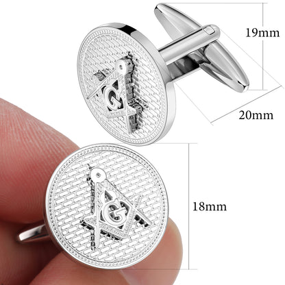 Freemason Masonic Stainless Steel cufflinks