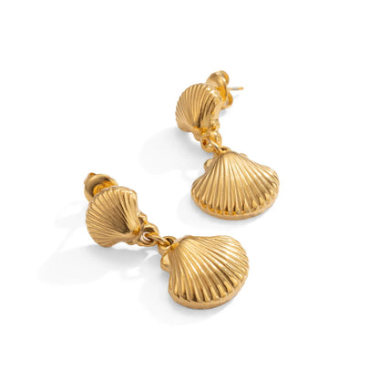 Wholesale Gold Heart & Shell Earrings | Multi-Style Mix & Match