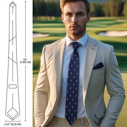 Golf  neckties for men